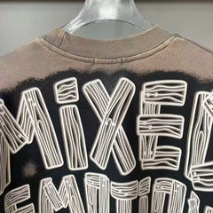 Mixed EMOTION Graffiti City Art Crewneck Sweatshirt